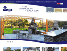 Tablet Screenshot of joshlandscape.com